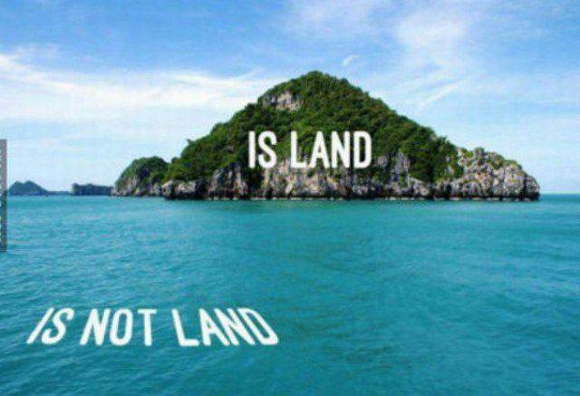 Is Land Is Not Land