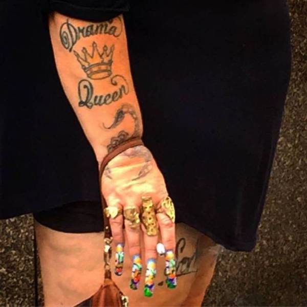 drama queen tattoo
