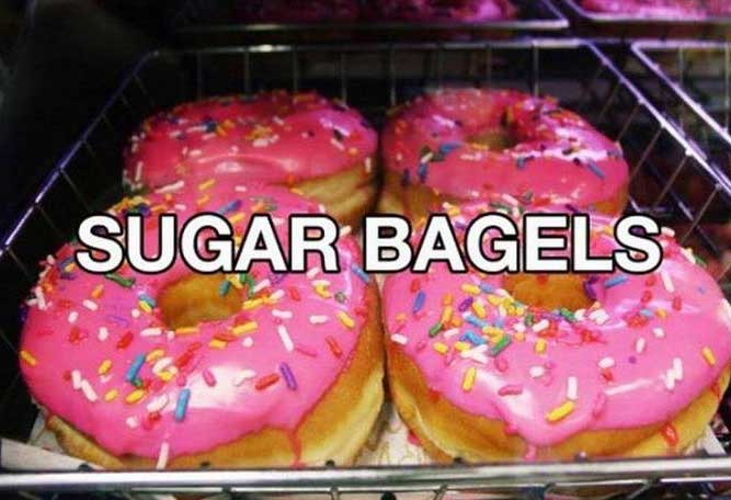 names for other things - Sugar Bagels