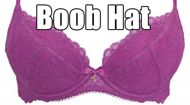 brassiere - Boob Hat