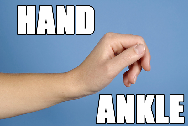 alternative names for things - Hand Ankle