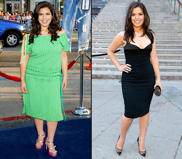 america ferrera weight loss before after