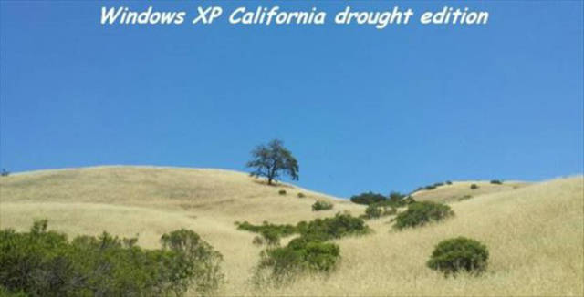 sky - Windows Xp California drought edition