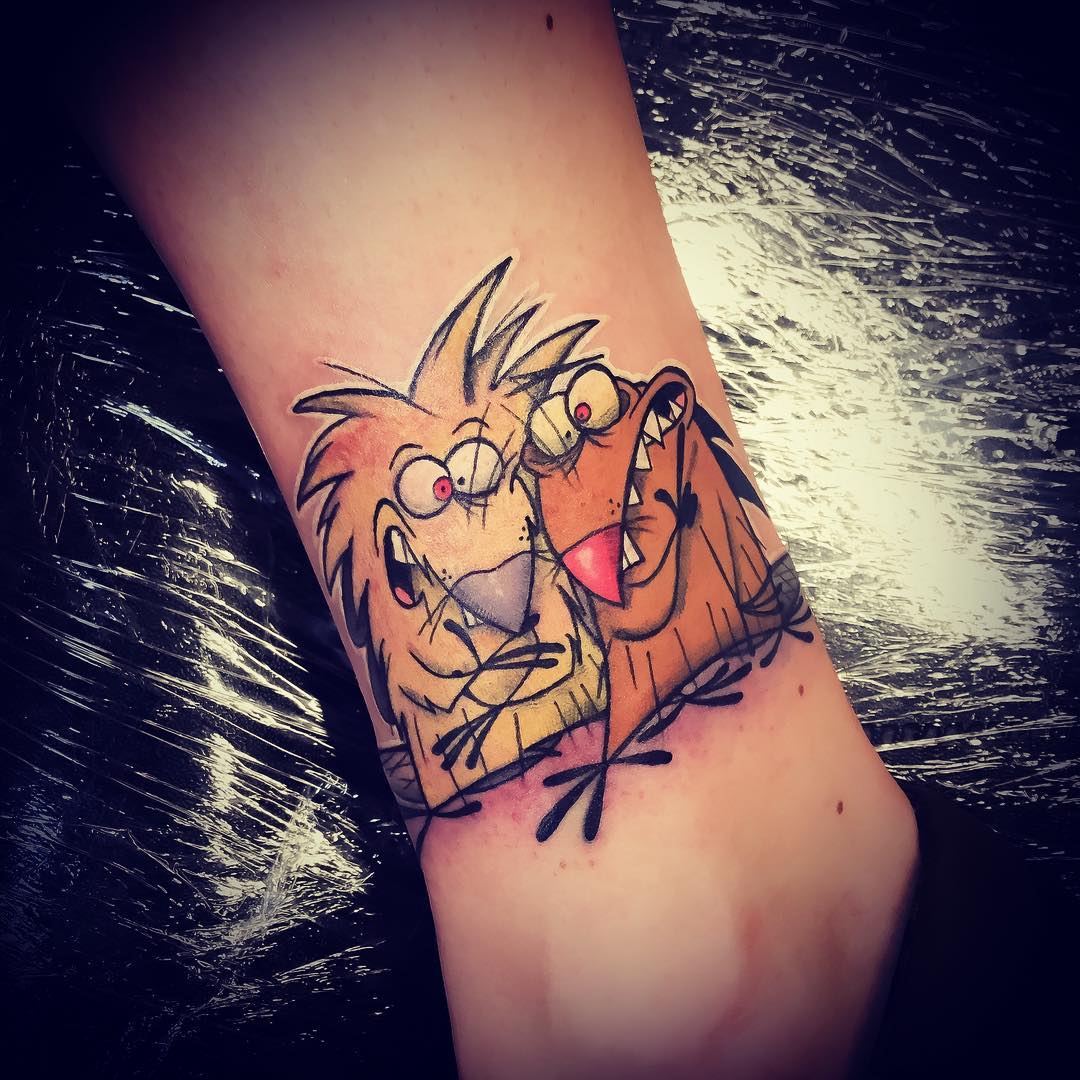 20 Awesome Tattoos Of Our Favorite Cartoons