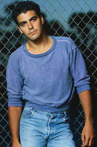 handsome young george clooney