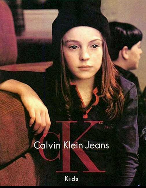 lindsay lohan calvin klein kids - Calvin Klein Jeans Kids