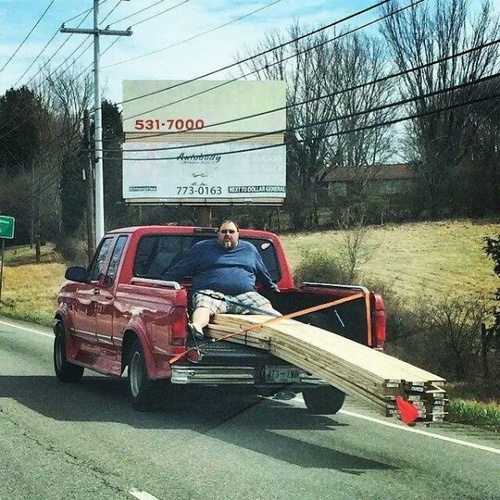 redneck truck delivery