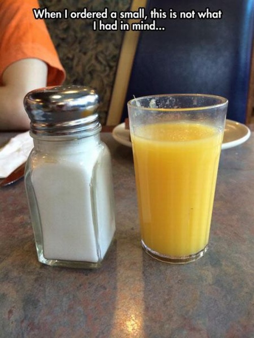 funny salt shaker - When I ordered a small, this is not what I had in mind...