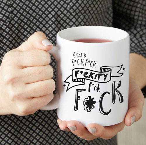 24 Nakedly Hostile Coffee Mugs