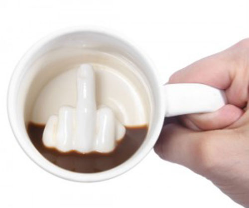 24 Nakedly Hostile Coffee Mugs