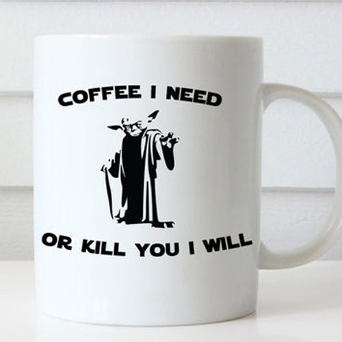 24 Nakedly Hostile Coffee Mugs