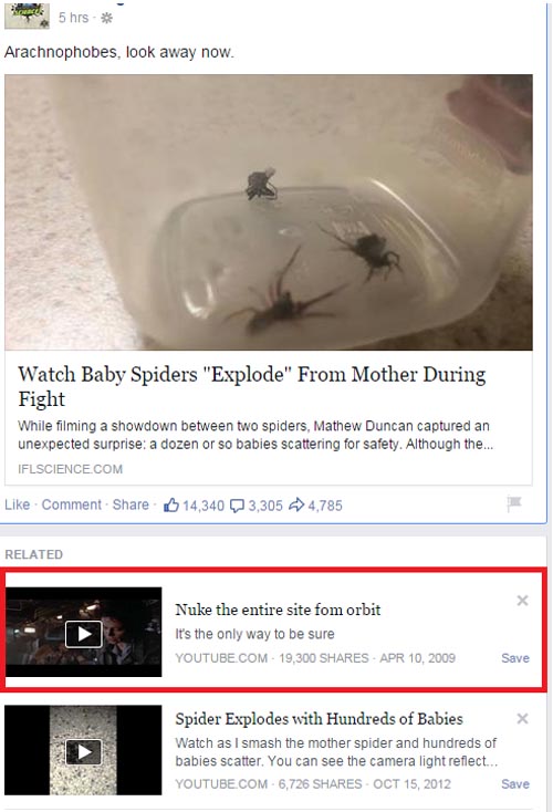 17 Times Facebook 'Related Story' Suggestions Went Crazy