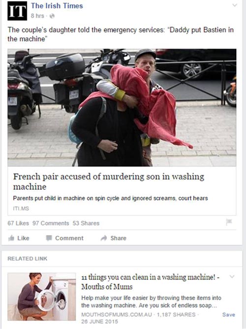 17 Times Facebook 'Related Story' Suggestions Went Crazy