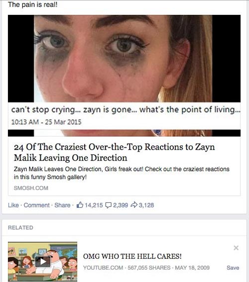 17 Times Facebook 'Related Story' Suggestions Went Crazy