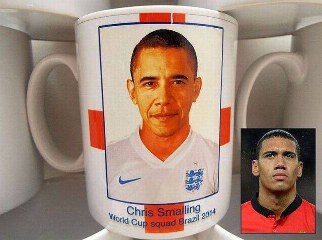 totally legit chris smalling 2014 world cup mug - Chris Smalling World Cup squad Bro ad Brazil 2014