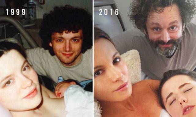 michael sheen and daughter - 1999 2016