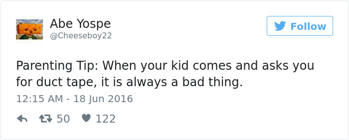 20 Funniest Parenting Tip Tweets Ever!