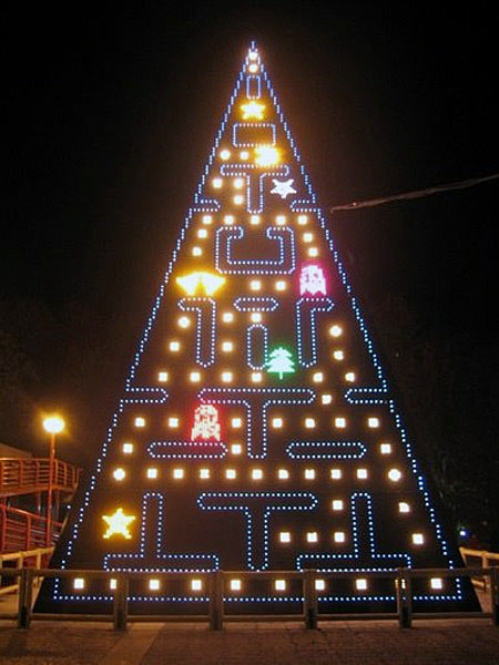video game christmas tree
