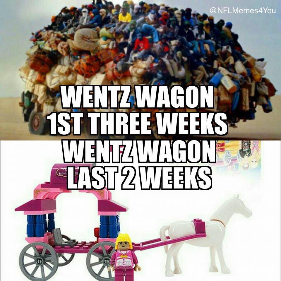 bandwagon full - Wentz Wagon 1ST Three Weeks Wentzwagon Last 2 Weeks tinte