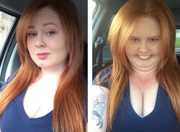 funny pictures - hot girls making ugly faces