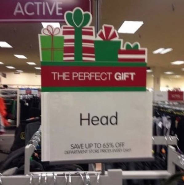 funny pictures - perfect gift head - Active The Perfect Gift Head Save Up To 65% Off Department Sto Saver
