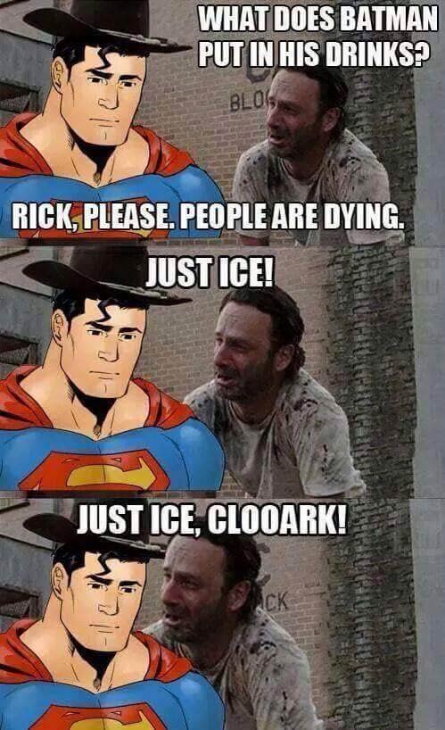 batman dad jokes - What Does Batman Put In His Drinks? Eur Blog Rick, Please. People Are Dying. Justice! Ce Just Ice, Clooark! Ltd