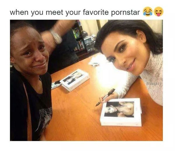 kim kardashian me you - when you meet your favorite pornstars