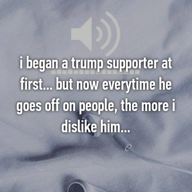 19 Former Trump Supporters Who Fell Off The Bandwagon -