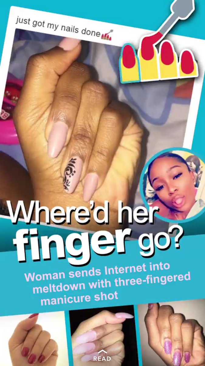 Lady Shows Off Manicure And Internet Goes Crazy!