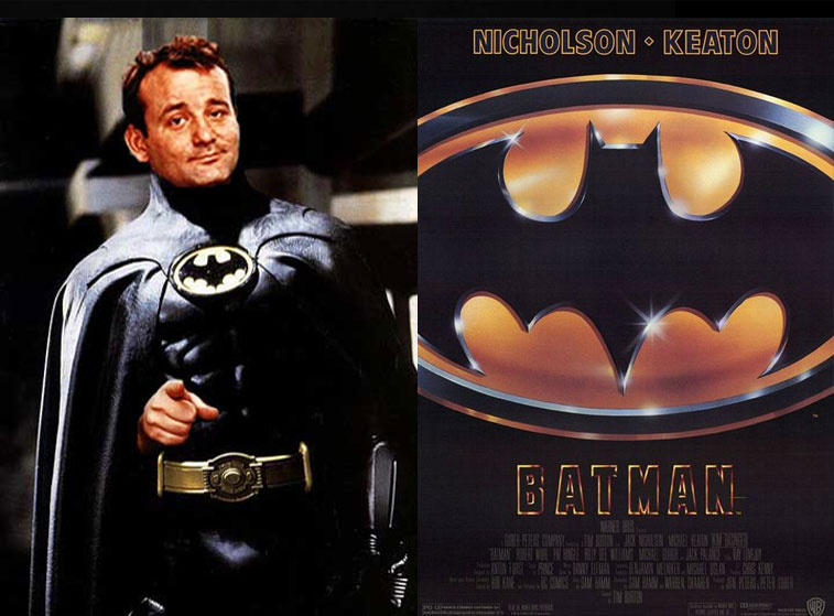 batman 1989 movie poster - Nicholson Keaton Batman Sel Leria