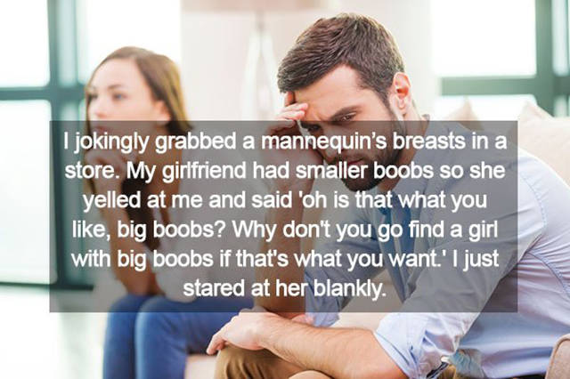 26 Stupid Reasons Girlfriends Got Mad -