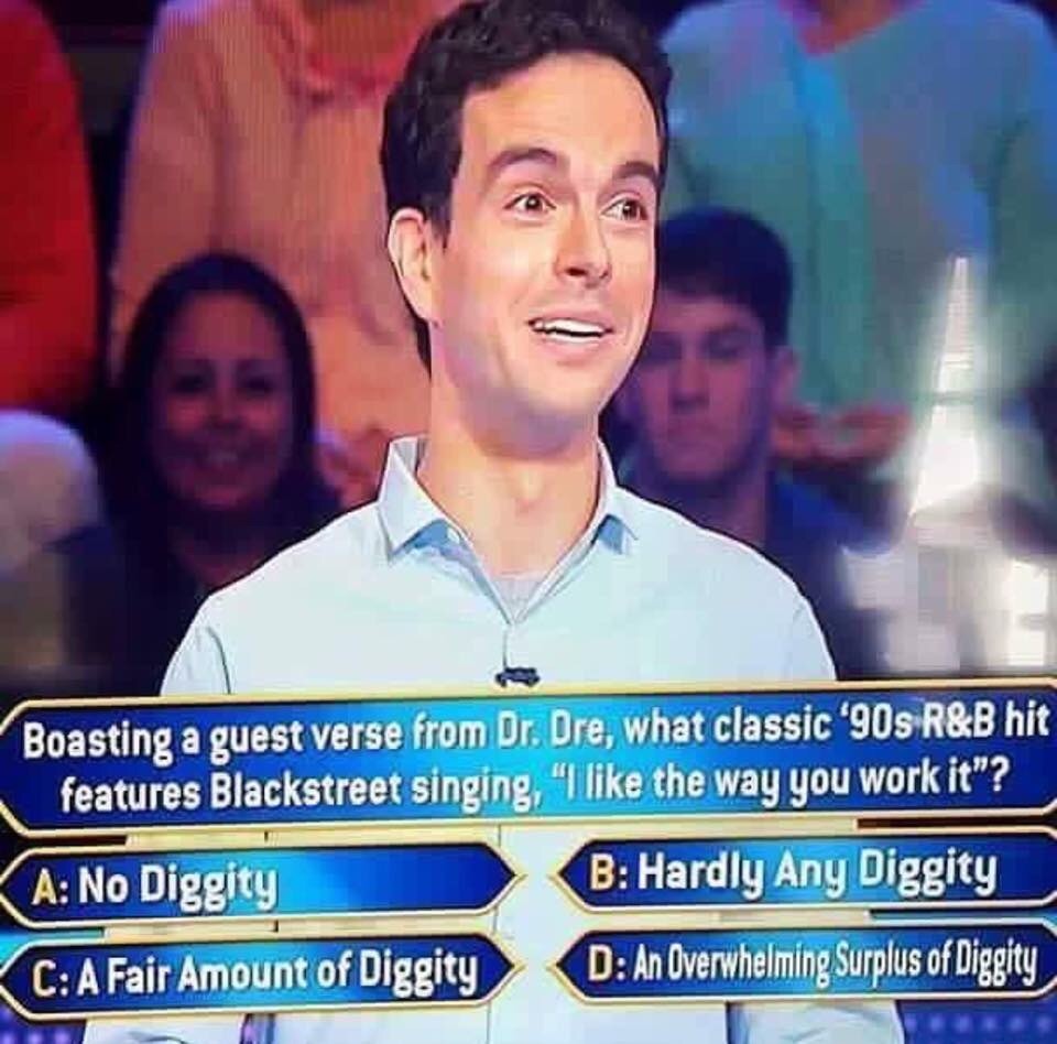 Man on who wants to be a millionaire that can't decide what Backstreet boys quanitiy of diggity they wanted.