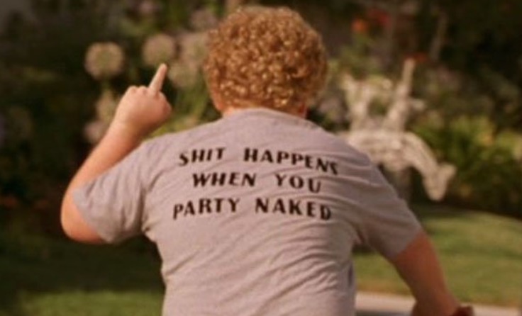 jerk bull shit shirt - Shit Happens When You Party Naked
