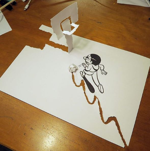 21 Clever Examples Of 3D Paper Art by Instagram Artist