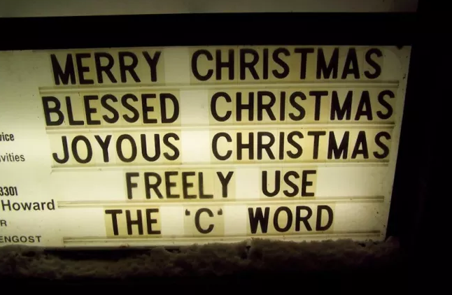 Santa’s Won't Believe How Funny These Christmas Signs Are