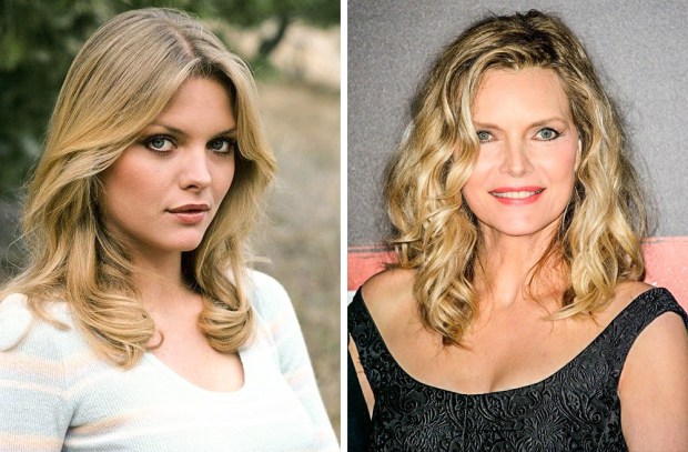 Michelle Pfeiffer, 1993 and 2017