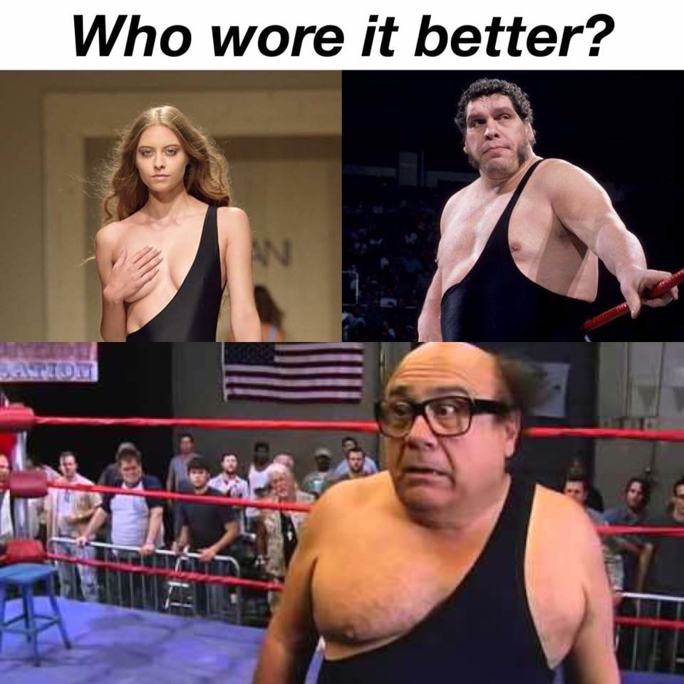 you order it online vs - Who wore it better?
