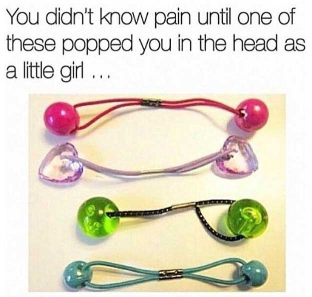 90s kids things - You didn't know pain until one of these popped you in the head as a little girl ...