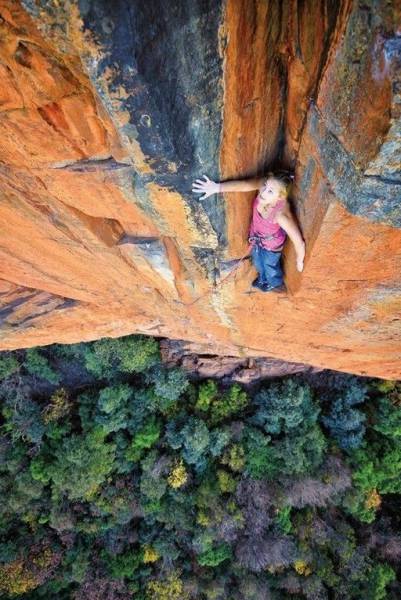 random pic sasha climbing south africa
