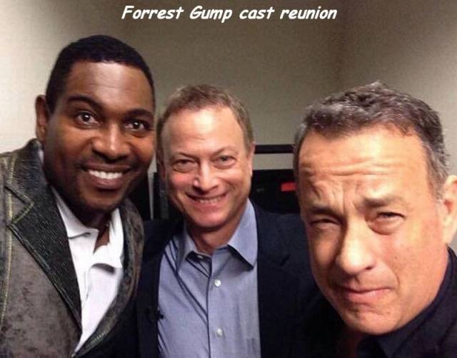 random pic forrest gump reunion - Forrest Gump cast reunion