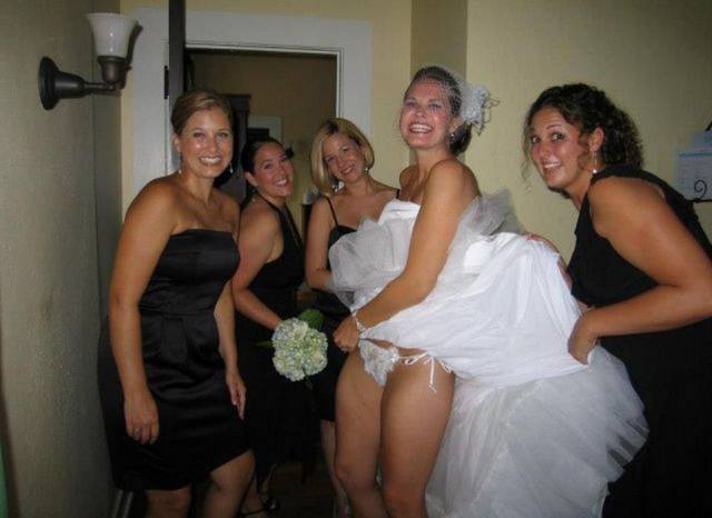 bride flashing