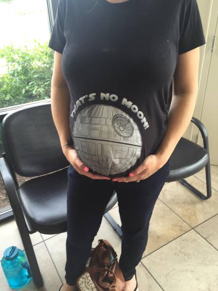 that's no moon maternity shirt - S No Moon