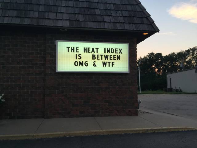 heat index is between omg and wtf - The Heat Index Is Between Omg & Wtf