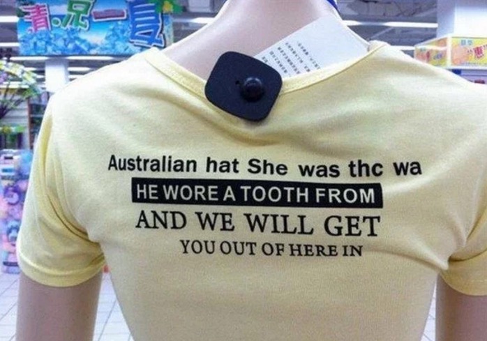 funny pictures that make no sense - Australian hat She was thc wa He Wore A Tooth From And We Will Get You Out Of Here In