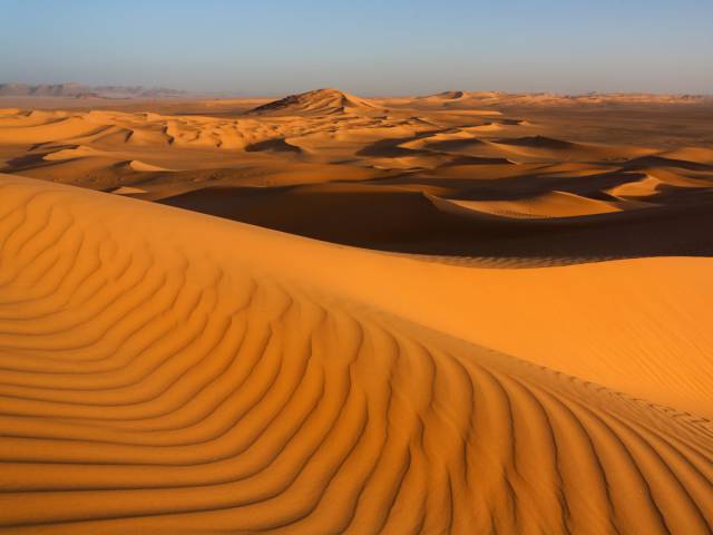 The Sahara Desert, Africa

The largest hot desert in the world has an area of 3.552 million square miles, and spans 10 countries — Algeria, Chad, Egypt, Libya, Mali, Mauritania, Morocco, Niger, Sudan, and Tunisia.