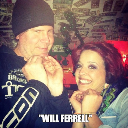 people takes pictures with celebrities - La Bhn "Will Ferrell