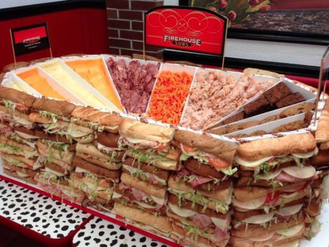 creative food cold cut - Firehouse