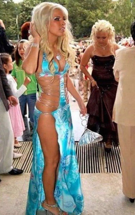 Most Revealing Prom Dresses Oops