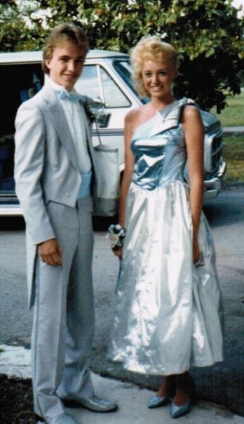 80s prom outfit
