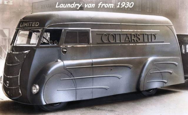 1930's laundry van